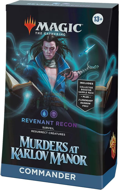 Revenant Recon Deck - Magic The Gathering Murders at Karlov Manor Commander Set - Awesome Deals Deluxe