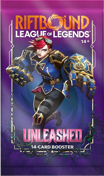 Riftbound League of Legends TCG - Unleashed Booster Pack - Awesome Deals Deluxe