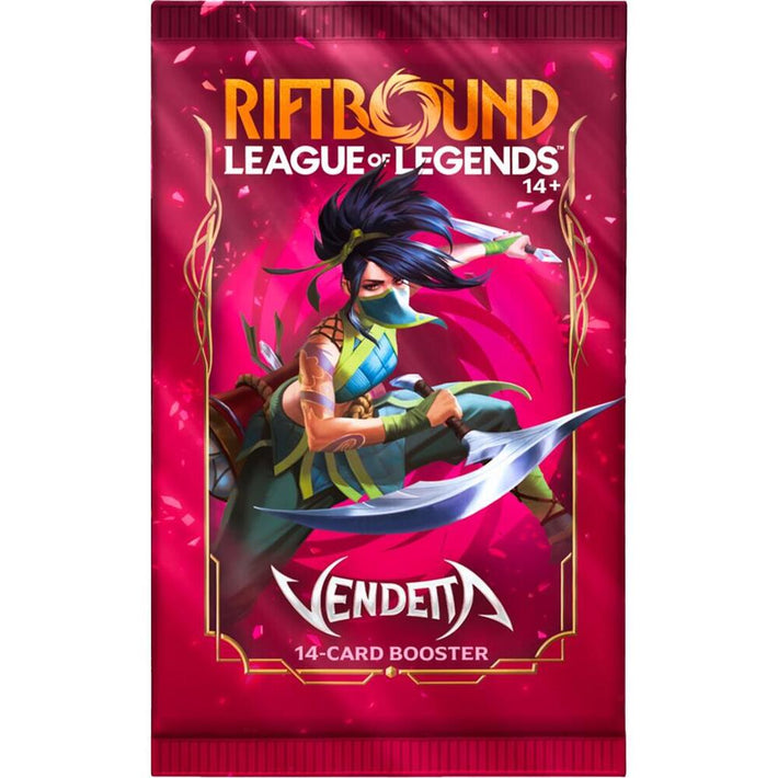 Riftbound: League of Legends TCG - Vendetta Booster Pack - Awesome Deals Deluxe