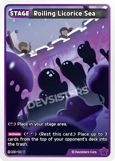 Roiling Licorice Sea - Awesome Deals Deluxe