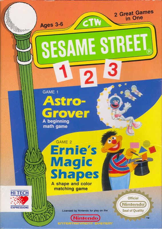 Sesame Street 123: Ernie’s Big Splash / Astro Grover - Awesome Deals Deluxe