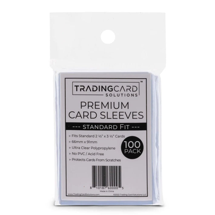 Soft Sleeves (100 Pack) - Trading Card Solutions - Awesome Deals Deluxe