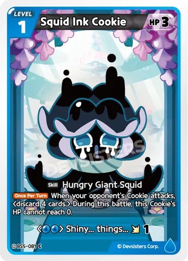 Squid Ink Cookie - Awesome Deals Deluxe