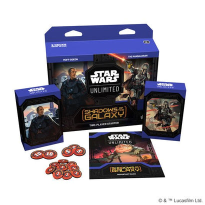 Star Wars: Unlimited - Shadows of the Galaxy Two - Player Starter Set - Awesome Deals Deluxe