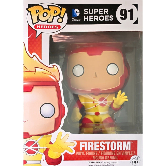 Super Heroes - Firestorm (91) - Funko Pop! - Awesome Deals Deluxe