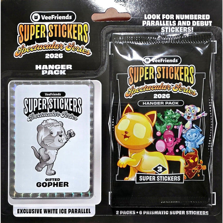 Super Stickers Spectacular Series 2026 - Hanger Pack (Gifted GOPHER) - Awesome Deals Deluxe