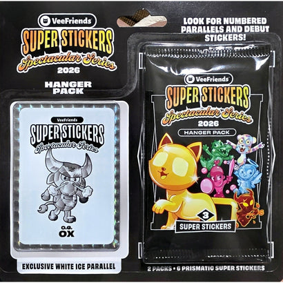 Super Stickers Spectacular Series 2026 - Hanger Pack (O.G. OX) - Awesome Deals Deluxe