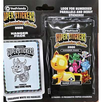 Super Stickers Spectacular Series - Hanger Pack (Thoughtful THREE HORNED HARPIK) - Awesome Deals Deluxe