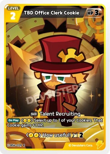 TBD Office Clerk Cookie - Awesome Deals Deluxe