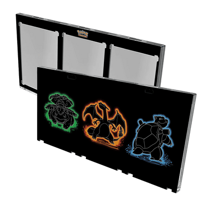 Ultra Pro - Neon Kanto ONE-TOUCH EDGE™ 3-CARD for Pokémon - Awesome Deals Deluxe