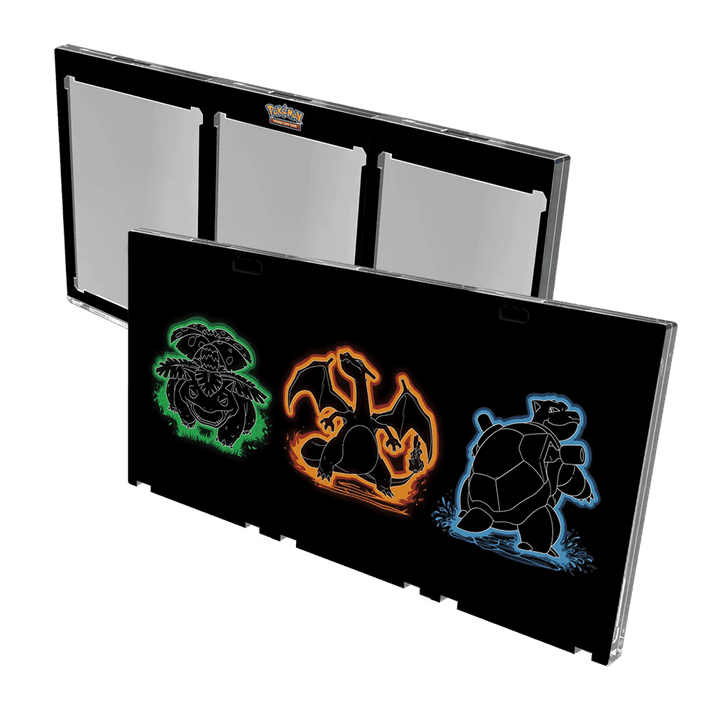 Ultra Pro - Neon Kanto ONE-TOUCH EDGE™ 3-CARD for Pokémon - Awesome Deals Deluxe