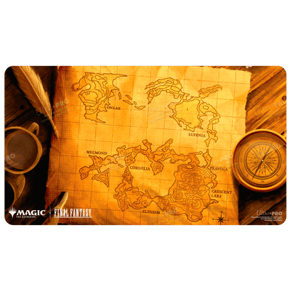 Ultra Pro Playmat - Magic the Gathering Final Fantasy - World Map Playmat - Awesome Deals Deluxe