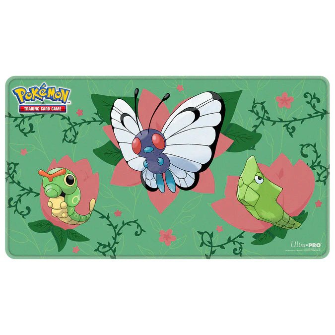 Ultra Pro - Pokemon - Caterpie Evolutions Stitched Playmat - Awesome Deals Deluxe