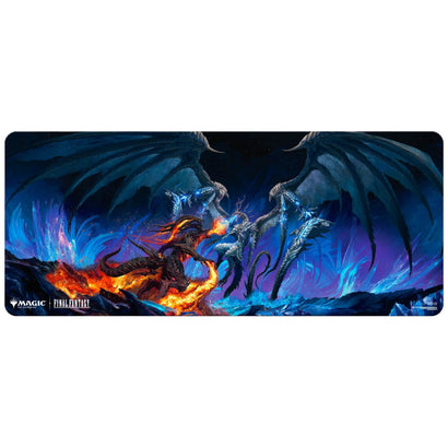 Ultra Pro Table Playmat - Magic: The Gathering FINAL FANTASY - Bahamut and Ifrit - Awesome Deals Deluxe
