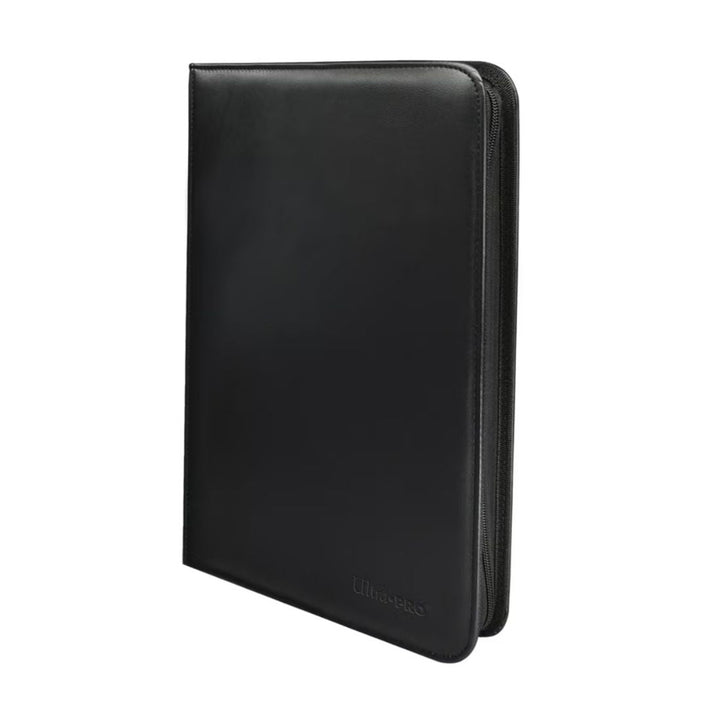 Ultra Pro Vivid 9 - Pocket Zippered PRO - BINDER - Black / White - Awesome Deals Deluxe