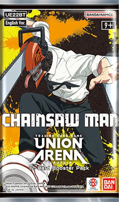 Union Arena - Chainsaw Man Booster Pack (UE22BT) - Awesome Deals Deluxe