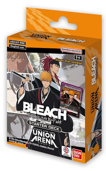 Union Arena TCG: BLEACH: Thousand - Year Blood War - Super Pre - Release Starter Deck [UE01ST PRE] - Awesome Deals Deluxe