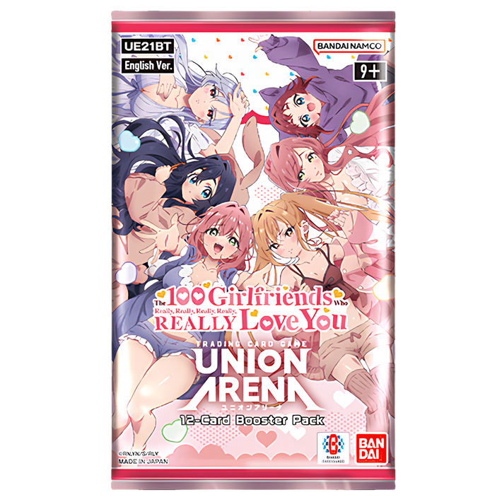 Union Arena - The 100 Girlfriends Who Really Really Really Really Love You Booster Pack - Awesome Deals Deluxe