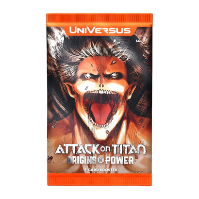 Universus - Attack on Titan Origins of Power Booster Pack - Awesome Deals Deluxe