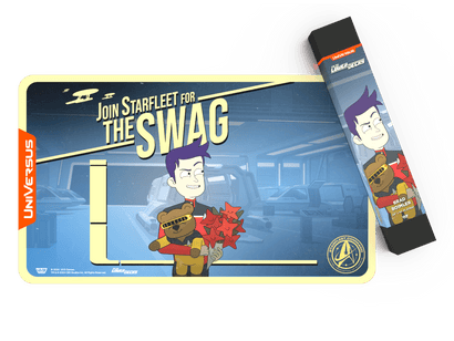 UniVersus CCG: Star Trek Lower Decks - Brad Boimler Playmat - Awesome Deals Deluxe