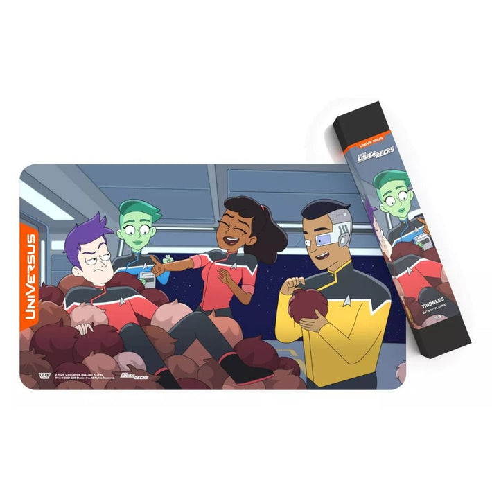 UniVersus CCG: Star Trek Lower Decks - Tribbles Playmat - Awesome Deals Deluxe