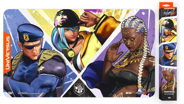 UniVersus CCG: The King Of Fighters XV Challenger Series PLAYMAT - Awesome Deals Deluxe
