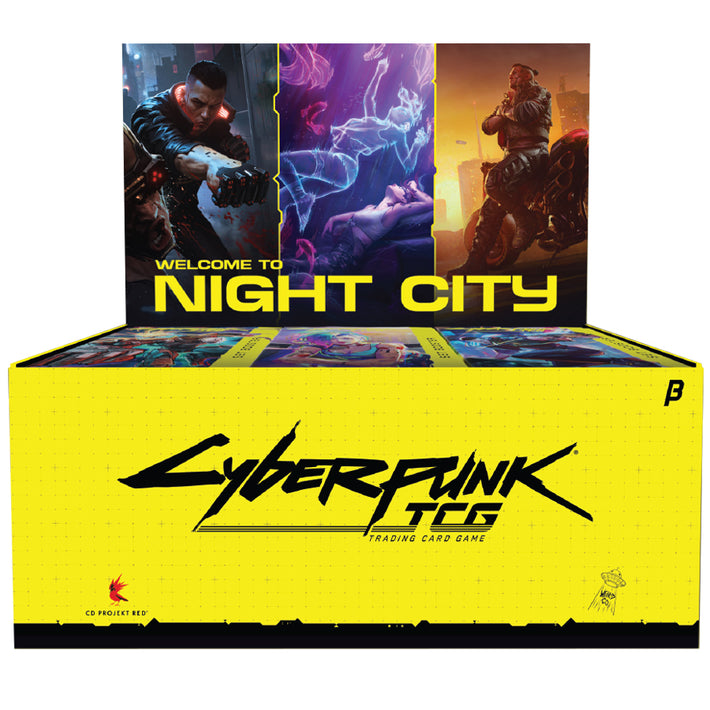 (Pre-Order) CYBERPUNK TCG - Welcome to Night City Beta Booster Box