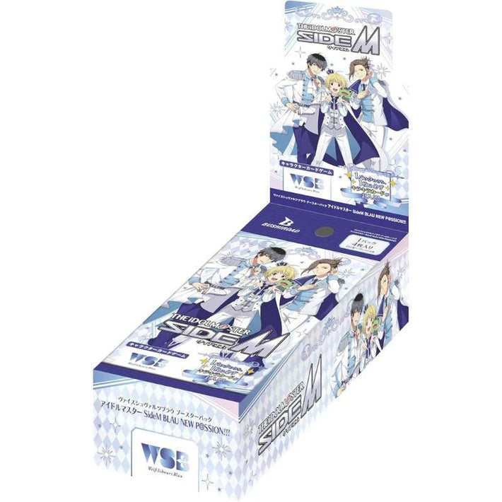 Weiss Schwarz Blau THE IDOLM@STER SideM BLAU NEW P@SSION!!! Booster Box TCG - Awesome Deals Deluxe