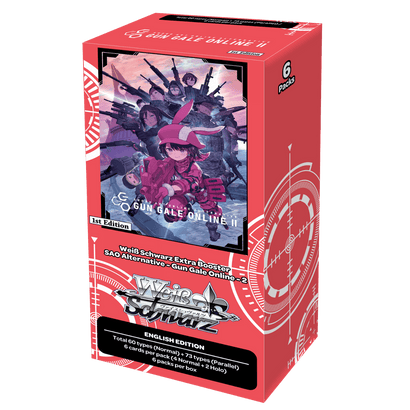 Weiss Schwarz: Sword Art Online Alternative – Gun Gale Online 2 Extra Booster Box - Awesome Deals Deluxe