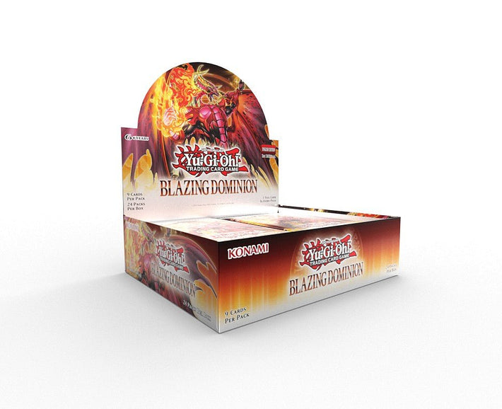 Yu - Gi - Oh! Blazing Dominion Booster Box - Awesome Deals Deluxe