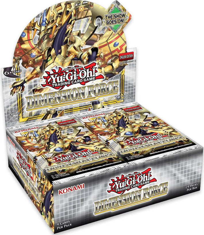 Yu-Gi-Oh! - Dimension Force Booster Box [1st Edition] - Awesome Deals Deluxe