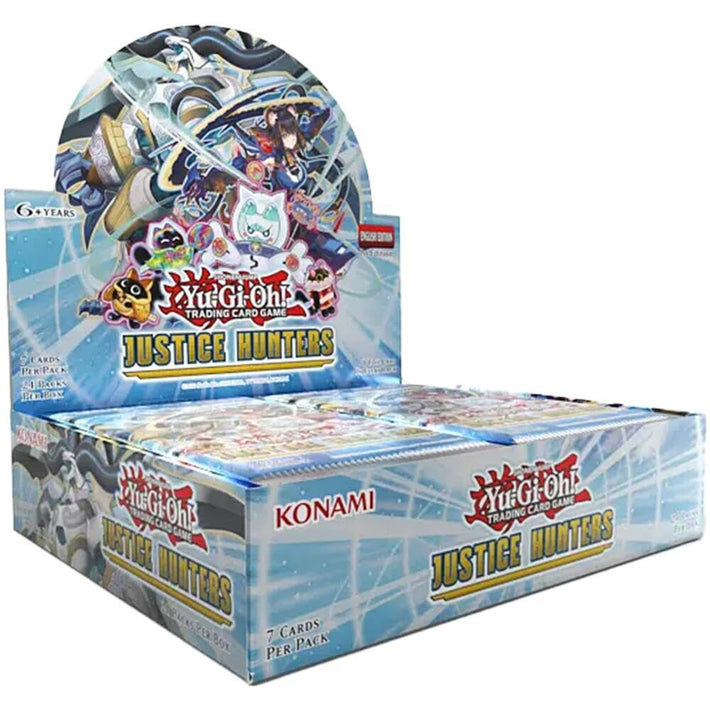 Yu - Gi - Oh! Justice Hunters Booster Box - Awesome Deals Deluxe