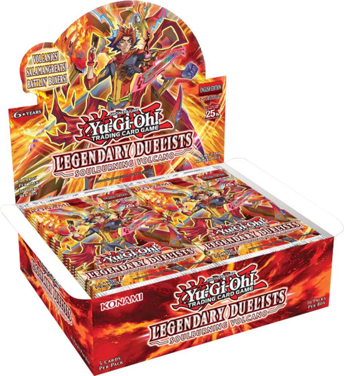 Yu-Gi-Oh! - Legendary Duelists: Soulburning Volcano Booster Box [1st Edition] - Awesome Deals Deluxe