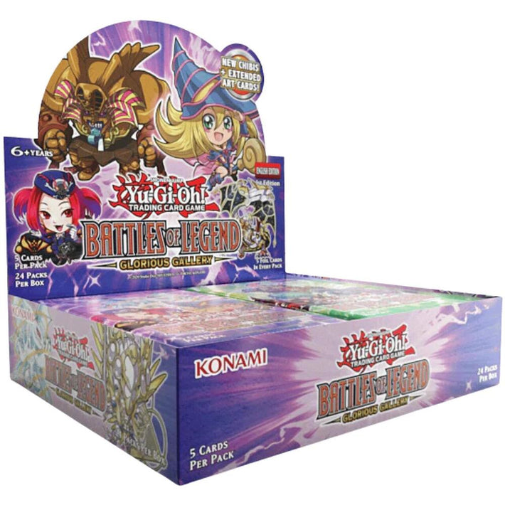 Yu - Gi - Oh! TCG - Battles of Legend: Glorious Gallery Booster Box - Awesome Deals Deluxe