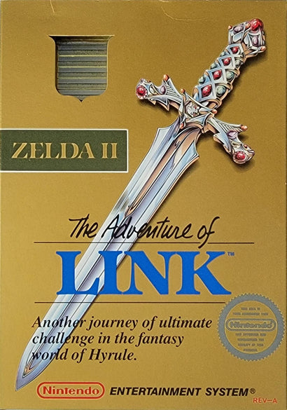 Zelda II: The Adventure of Link (Gold Cartridge) - Awesome Deals Deluxe
