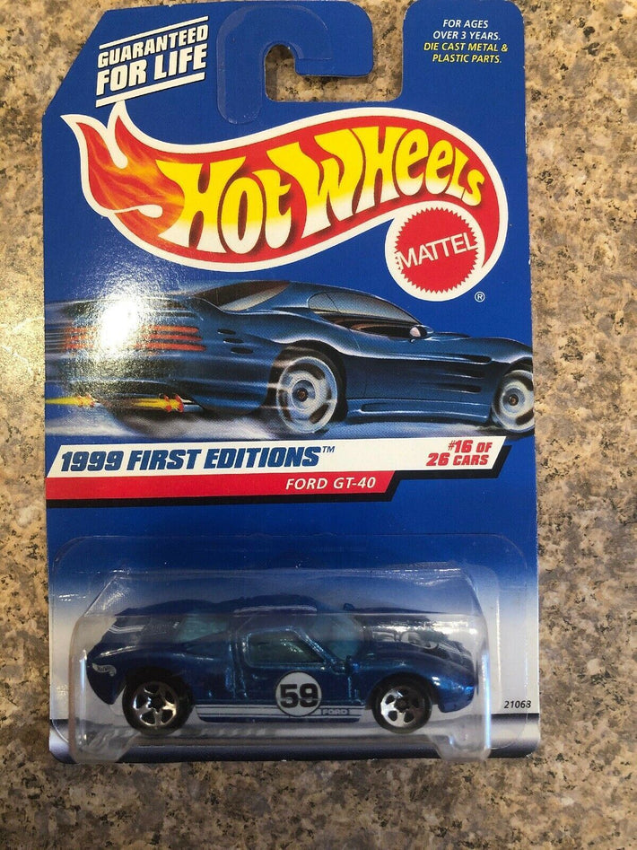 2001 HOT WHEELS collector #139 = FORD GT-40 = PURPLE lace , 0910 - Awesome Deals Deluxe