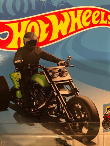 2019 HOT WHEELS GREEN BLASTOUS MOTO TRIKE, HW MOTO #4/5, HW #10/250, FREE SHIP - Awesome Deals Deluxe