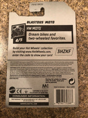 2019 HOT WHEELS GREEN BLASTOUS MOTO TRIKE, HW MOTO #4/5, HW #10/250, FREE SHIP - Awesome Deals Deluxe