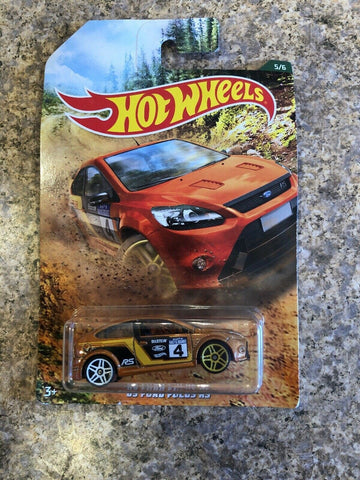 2019 Hot Wheels Rally Sport 09 Ford Focus RS 5/6 Walmart Exclusive $3 SHIPPING! - Awesome Deals Deluxe