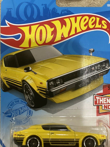 2021 Hot Wheels NISSAN SKYLINE 2000 GT-R Yellow Then And Now, New. - Awesome Deals Deluxe