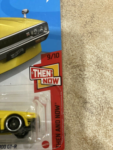 2021 Hot Wheels NISSAN SKYLINE 2000 GT-R Yellow Then And Now, New. - Awesome Deals Deluxe