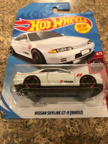 Hot Wheels Nissan Skyline GT-R (BNR32) White 2019 Yokohama - Awesome Deals Deluxe