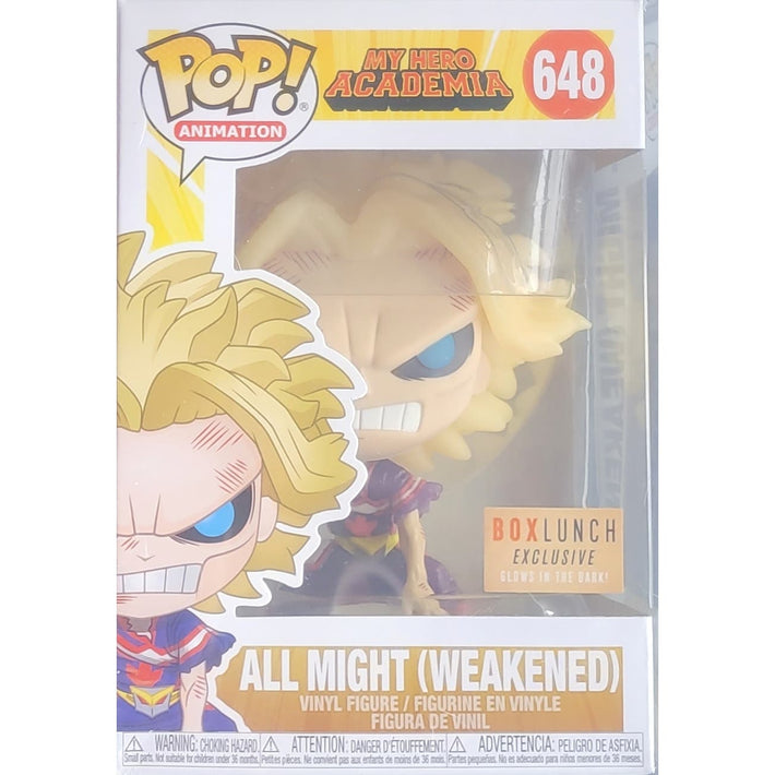 All Might ( Weakened) (Box Lunch Exclusive Glows in the Dark) - Funko Pop! - Awesome Deals Deluxe