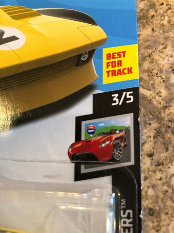2019 Hot Wheels HW ROADSTERS 3/5 Corvette Grand Sport Roadster 53/250 FREE SHIP - Awesome Deals Deluxe