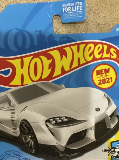 2021 Hot Wheels '20 Toyota GR Supra Rocket Bunny (White) - HW Speed Graphics - Awesome Deals Deluxe