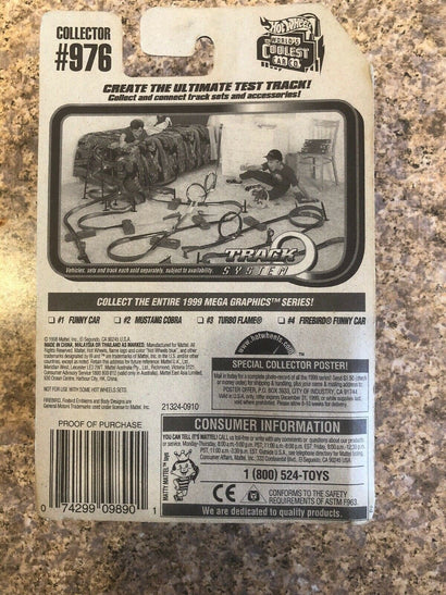 '99 HOT WHEELS PONTIAC FIREBIRD FUNNY CAR LOOSE 1:64 SCALE MEGA GRAPHICS SERIES - Awesome Deals Deluxe