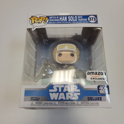 Battle at Echo Base: Han Solo with Tauntaun - Funko Pop! - Awesome Deals Deluxe