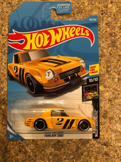 Brand New 2019 Hot Wheels Yellow Datsun Fairlady 2000-Free Shipping! - Awesome Deals Deluxe