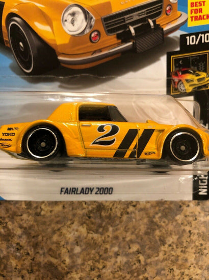 Brand New 2019 Hot Wheels Yellow Datsun Fairlady 2000-Free Shipping! - Awesome Deals Deluxe