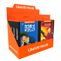 Challenger Series: Cowboy Bebop And Trigun Stampede Display (8 Decks) [PRE-ORDER] - Awesome Deals Deluxe